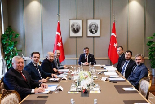 Cumhurbaşkanı Yardımcımız Sn. Cevdet Yılmaz’a Makamında Ziyaret