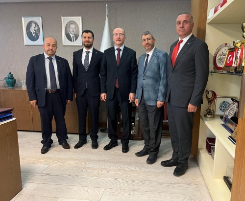 DMO Yönetim Kurulu Başkanı ve Genel Müdürü Sn. Şinasi Candan'a Ziyaret