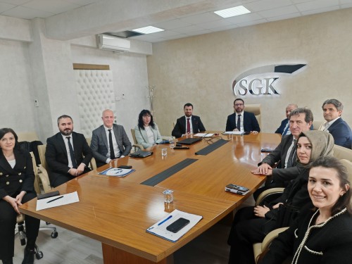 Genel Sağlık Sigortası Genel Müdürü Sn. Doç. Dr. Eren Usul Ziyareti