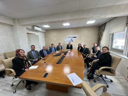 GSS Genel Müdürü Sn. Prof. Dr. Gökhan Tuna Öztürk’e Ziyaret