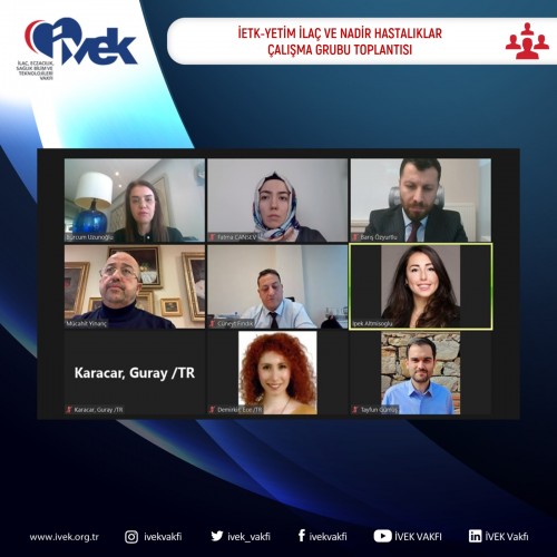 İETK-Yetim İlaç ve Nadir Hastalıklar Çalışma Grubu Toplantısı