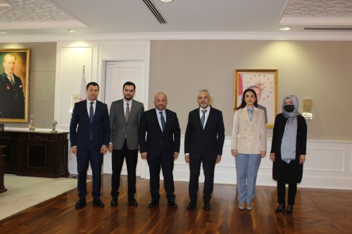 Mütevelli Heyeti Başkan Yardımcımız ve Sağlık Bakan Yardımcısına Ziyaret