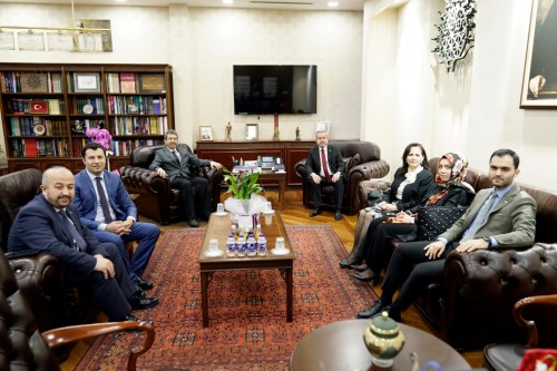 Sayın Prof. Dr. Necdet Ünüvar'a Ziyaret