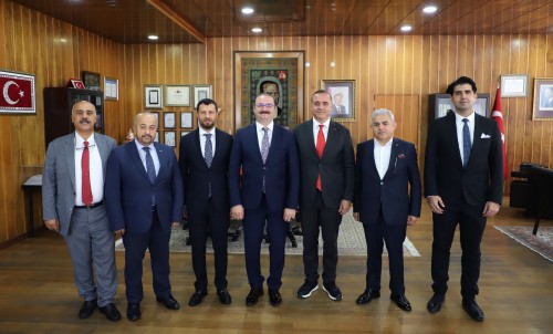 Atatürk Üniversitesi Rektörü Sn. Prof. Dr. Ahmet Hacımüftüoğlu Ziyareti