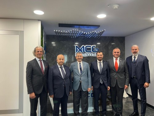 İlaç Endüstrisi ve Teknolojileri Komisyonu Üyemiz MCG Pharma'ya Ziyaret