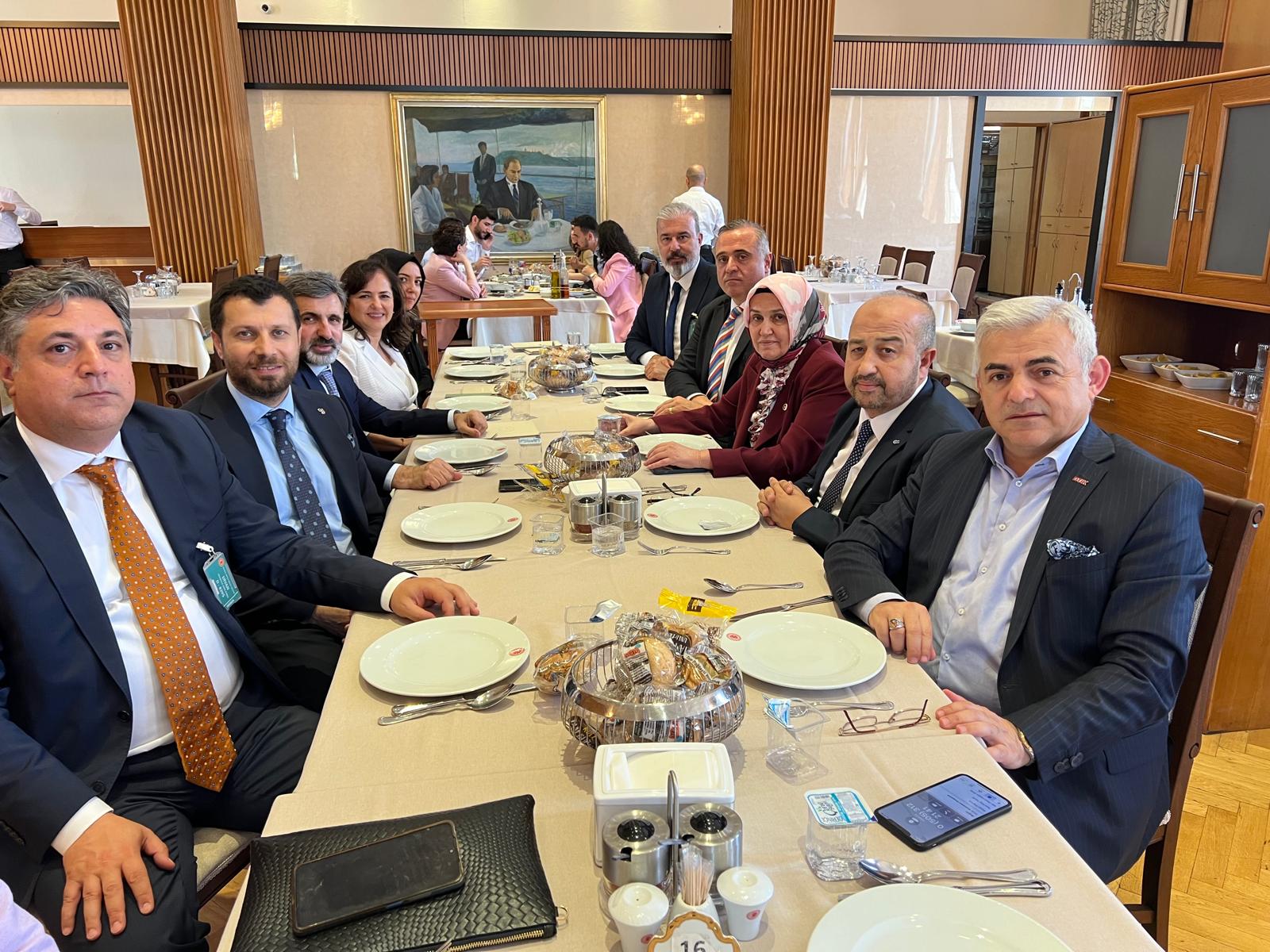  İETK- İstanbul Milletvekili Sn. Dr. Ümmü Gülşen Öztürk Ziyareti 