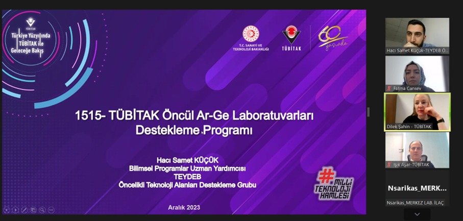  TÜBİTAK Öncül Ar-Ge Laboratuvarları Destekleme Programı 